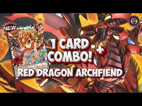 1 CARD NEW RED HYPERNOVA COMBO! +CRIMSON DRAGON | YUGIOH!
