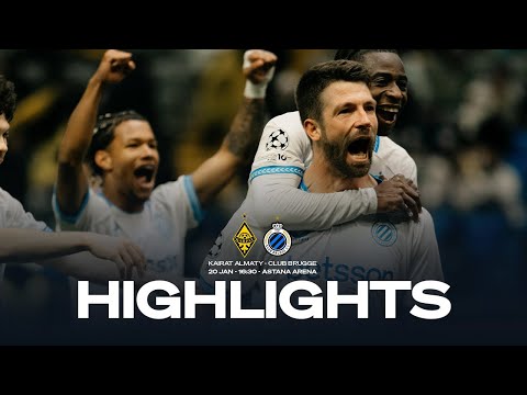 KAIRAT ALMATY - CLUB BRUGGE | HIGHLIGHTS | 2025-2026