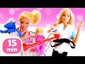 La routine quotidiana di mamma Barbie. Compilation dei migliori episodi. Video di Barbie in italiano