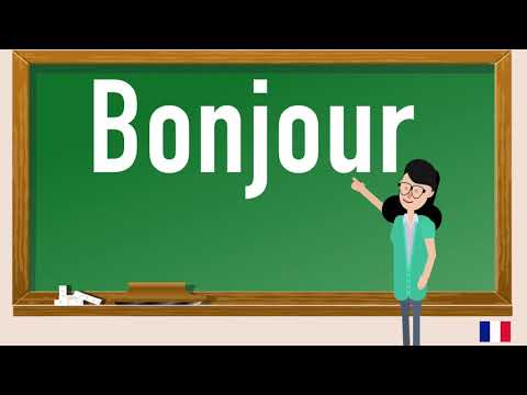 How to pronounce Bonjour in French