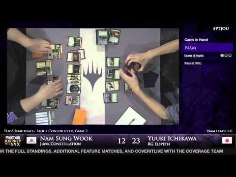 Pro Tour Journey into Nyx - Semifinal - Nam Sung Wook vs. Yuuki Ichikawa