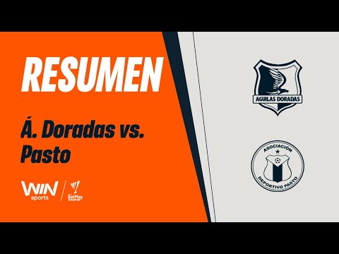 Résumé Águilas Doradas vs Deportivo Pasto Journée 15