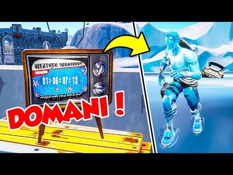 La mappa verrà CONGELATA dalla SFERA? Fortnite ITA