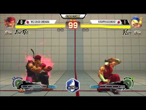 Daigo (Evil Ryu) vs Kazunoko (Yun) - #FinalRound18 #USF4