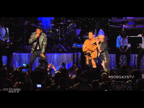 Ludacris, Usher & Lil Jon at the So So Def 20th Anniversary Concert