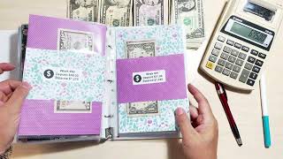 Saving Money by Cash Stuffing Weekly Paychecks for October 2024 - TracEy Monster Savings on Etsy