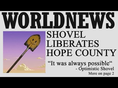 Raising hell & shovels 🍌 Far Cry 5