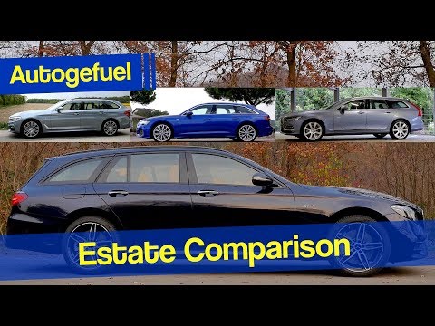 Best Premium Estate? Audi A6 vs BMW 5 Series vs Mercedes E Class vs Volvo V90