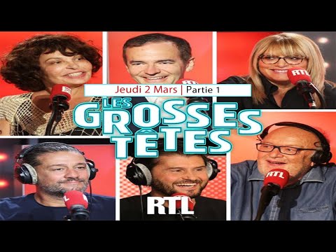 Les Grosses Têtes : Émission du jeudi 2 mars 2023