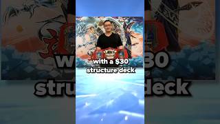 HE USED A WALMART YUGIOH DECK TO BEAT PROS