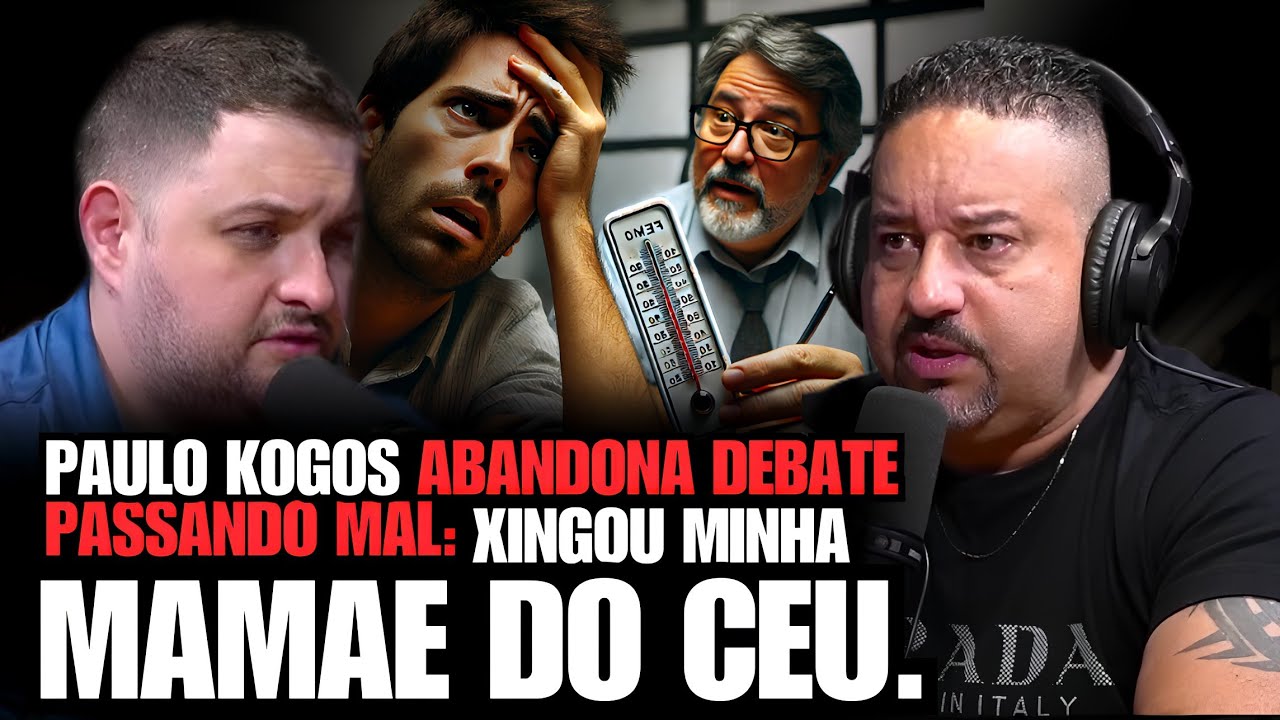 Paulo Kogos: O Defensor da Fé que Não Aguentou o Debate e Saiu Passando Mal.