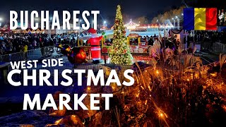WEST SIDE CHRISTMAS MARKET in Bucharest | The Best Christmas market in Bucharest!