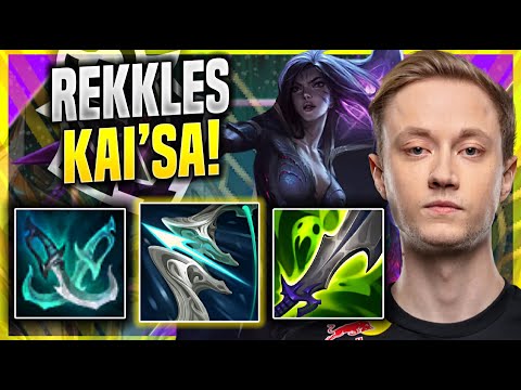 REKKLES IS INSANE AS KAI'SA WITH GALEFORCE! - G2 Rekkles Plays Kai'sa ADC vs Samira! | Season 11