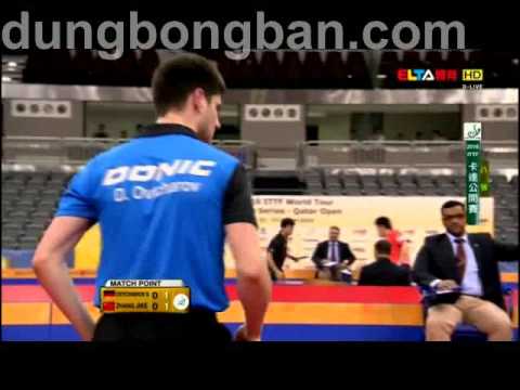 2016 Qatar Open MS QF OVTCHAROV Dimitrij   ZHANG Jike HD Full Match Chinese