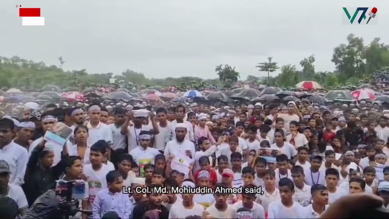 Rohingya infiltration 7 years today, they want to return to their homeland