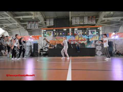 Wirująca Strefa 2016 / Bitwa o 3 Miejsce Hip Hop 2vs2  do 11 lat / Asia & Zuzia vs Kinga & Kamila
