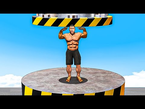 I Beat GTA 5’s BIGGEST Hydraulic Press