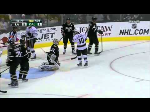 Vyacheslav Voynov's 1st NHL Goal against Dallas Stars (10.27.11)