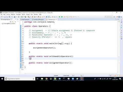 Corejava Session 8 Operators Continued