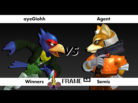 Frame 13 Melee Singles - ayeGiohh vs Agent | Winners Semis