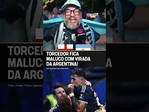 TORCEDOR BRASILEIRO FICA MALUCO COM A VITÓRIA DA ARGENTINA! #shorts