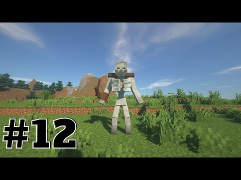 Minecraft Modlu Survival türkçe oynanış/bölüm #12 S4 ( Mutant İskelet )