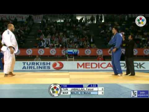 Judo 2013 Grand Prix Samsun: Faicel Jaballah (TUN) - El Mehdi Malki (MAR) [+100kg]