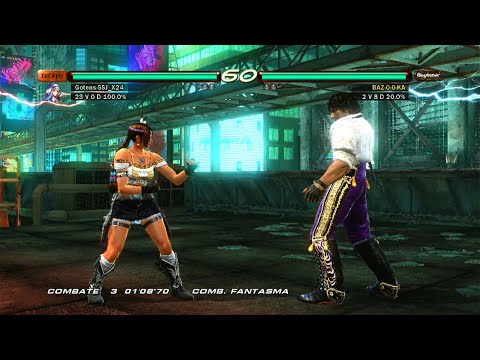 08 Julia Chan VS Miguel  - Tekken 6 ( Uchiha x24 ) Gamepla