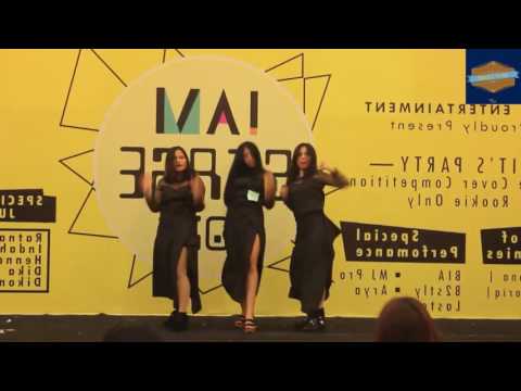 [Mirrored] Bright Day dance cover Girl'sDay-Something+Expectation(IamStage2016 @ Mangga Dua Square)