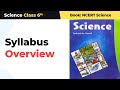 Class 6 NCERT Science Syllabus Overview