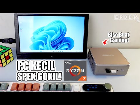 COBAIN PC UKURAN KECIL TAPI PERFORMANYA GOKIL! - GEEKOM A5 R7-5825U 2025 Edition Mini PC Gaming Test