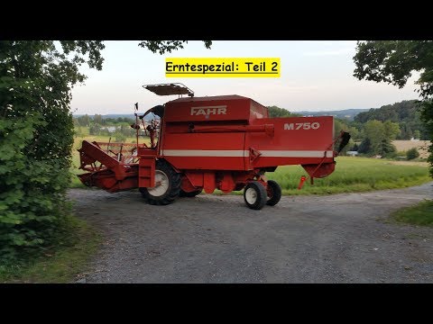 FarmVlog vom "gla Gartenthoma" #160 Weizenernte 2019 Spezial/Tei2