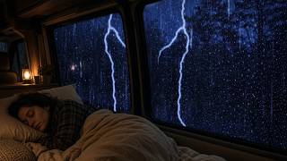 Powerful Thunderstorm for Sleeping – 90 Minute Deep Sleep Video
