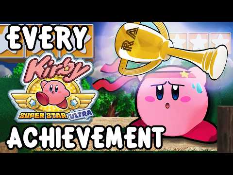how to get EVERY ACHIEVEMENT in Kirby Super Star Ultra