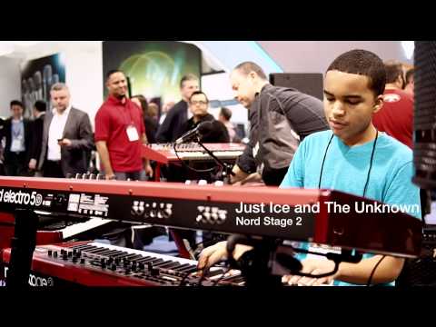 Nord at NAMM Show 2015 - Jonah Wei-Haas, Pete Levin, Scott Kinsey