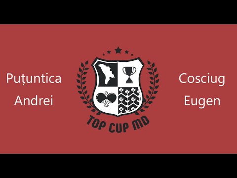 Puțuntica Andrei - Cosciug Eugen Академия настольного тенниса Молдова