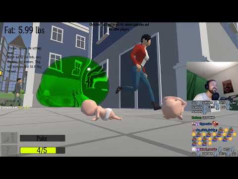 Forsen plays Fat Baby with stream snipers! (with Chat)