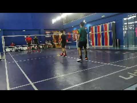 Badminton Weekly MuhibbahTeam Challenge A - Syazmil Idham / Taufiq Haris Vs Irwan Zekry / Aliff