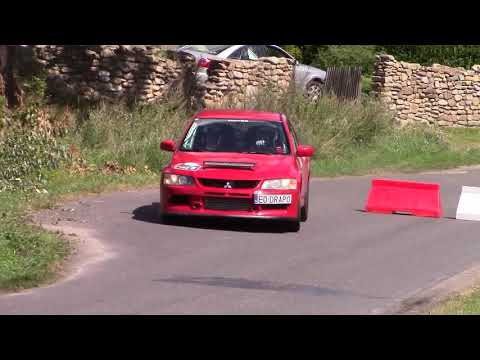 3 Rajd Zdrojowy 2017 - Damian Drapikowski / Adrian Mroszczyk - Mitsubishi Lancer Evo IX