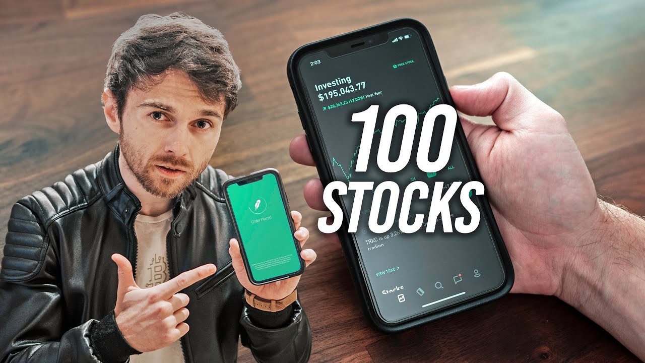 My 100 Stock Portfolio - Robinhood