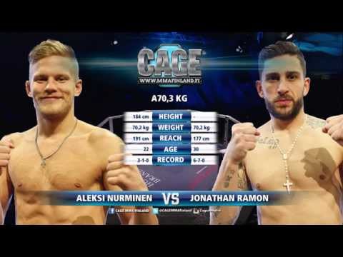 CAGE 29 Aleksi Nurminen vs Jonathan Ramon