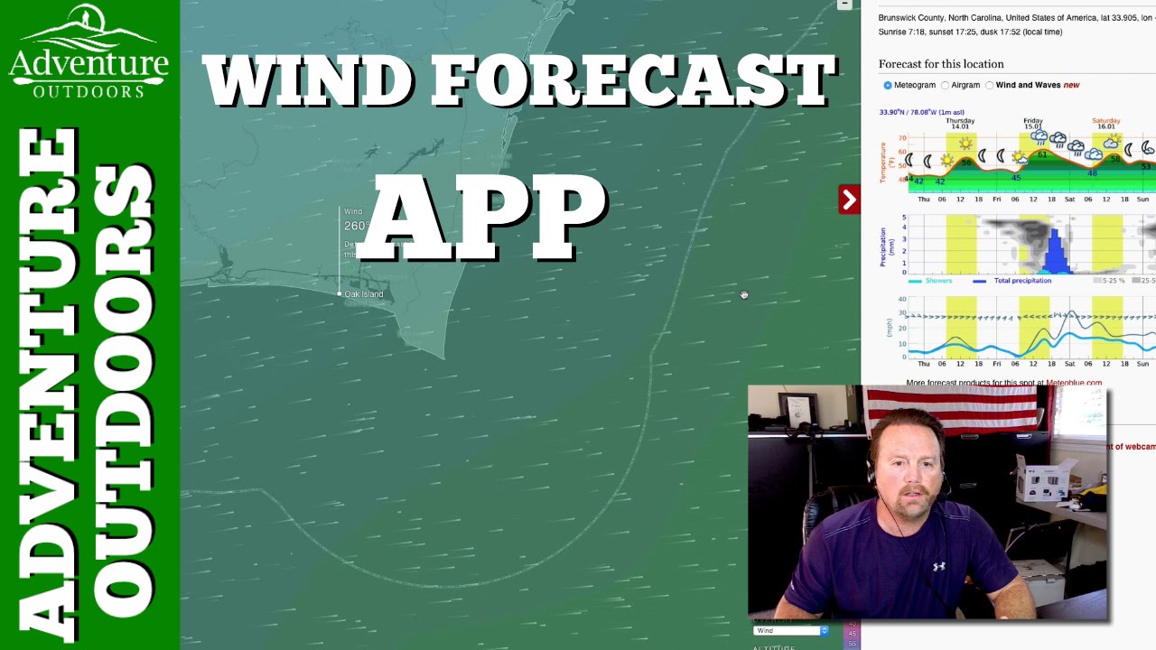 How To Get A Wind Forecast ~ A Great Wind Map Forecast App ~ Windyty