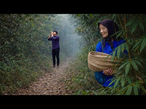 Not wanting to be a burden, the elderly single woman decides to leave in utmost sorrow