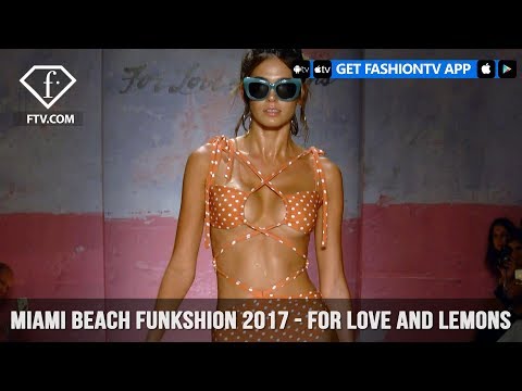 Miami Beach Funkshion 2017 - For Love and Lemons | FashionTV