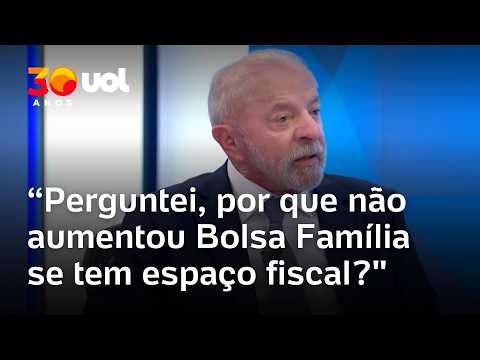 Lula diz que não sabia da falta de aumento no Bolsa Família antes da eleição: ‘Nunca mais’