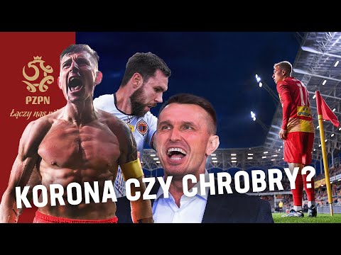 KORONA KIELCE - CHROBRY GŁOGÓW | SKRÓT MECZU | MAGAZYN FORTUNA 1. LIGI