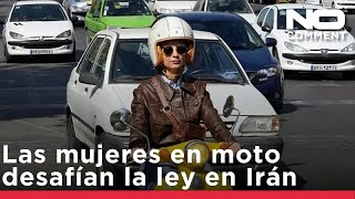 Más mujeres conducen motos en Teherán y ponen a prueba los límites legales de Irán