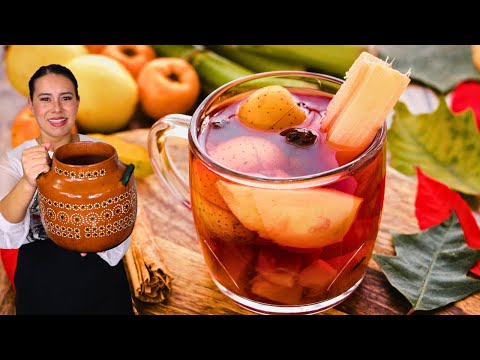 🔴Un Delicioso Ponche de Frutas Navideño 🎄