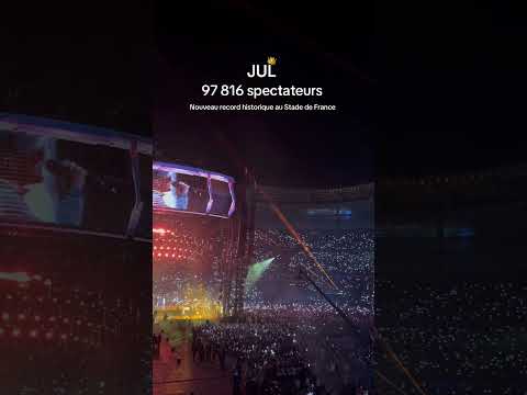 Le concert étincelant et record de JUL au Stade de France avec 97 816 spectateurs !