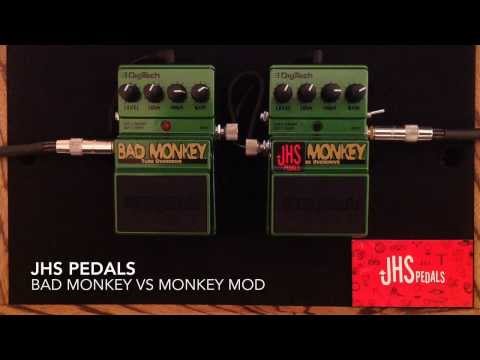 JHS Monkey Mod vs Digitech Bad Monkey Overdrive